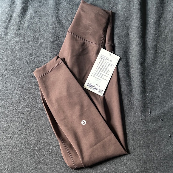 Lululemon Wunder train 25 Brown Leggings - Picture 3 of 3